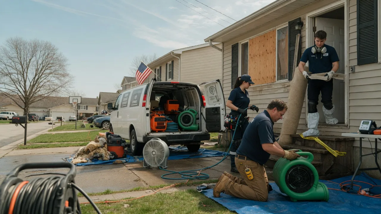 Water Damage Restoration in Pisek, ND near me